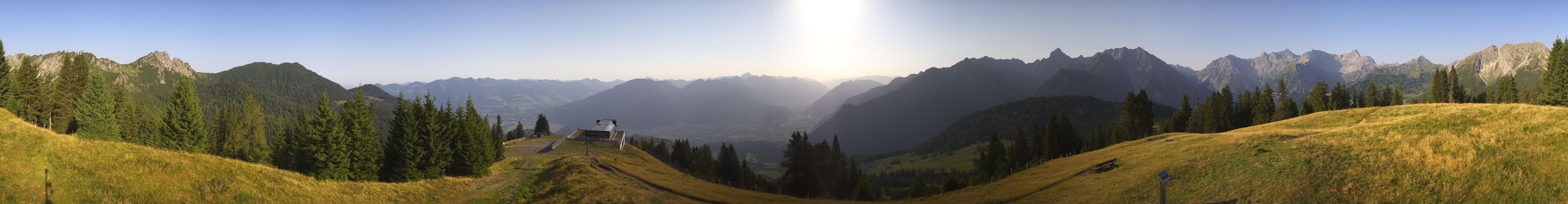 Archiv Foto Webcam Brandnertal - Ausblick Loischkopf