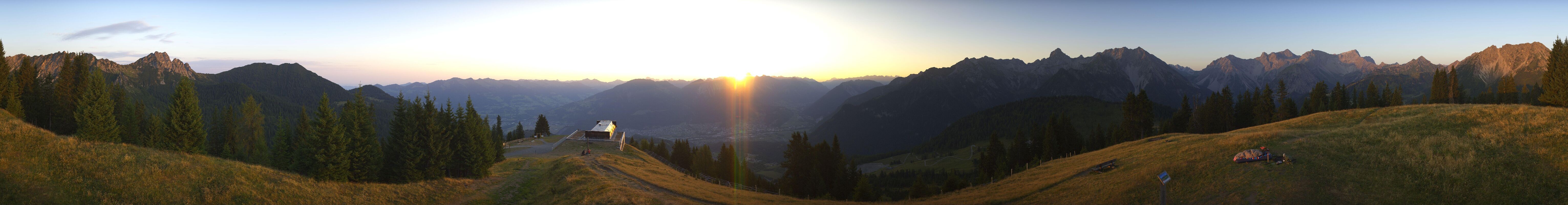 Archiv Foto Webcam Brandnertal - Ausblick Loischkopf