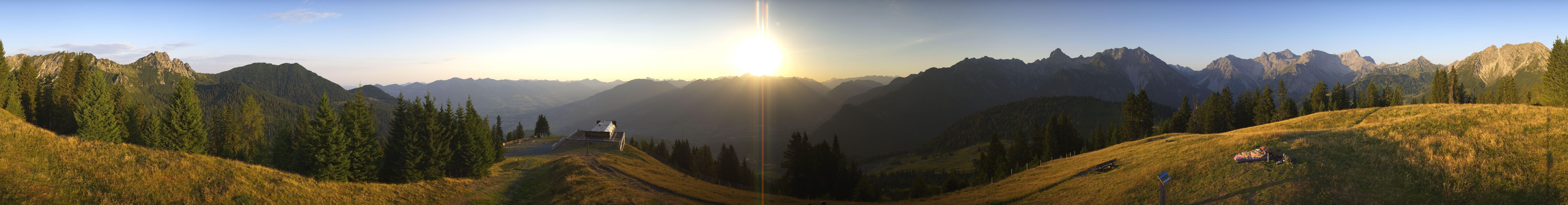 Archiv Foto Webcam Brandnertal - Ausblick Loischkopf