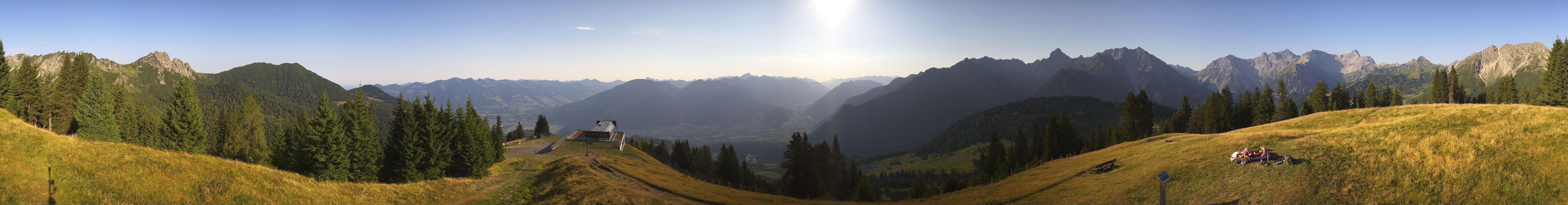 Archiv Foto Webcam Brandnertal - Ausblick Loischkopf
