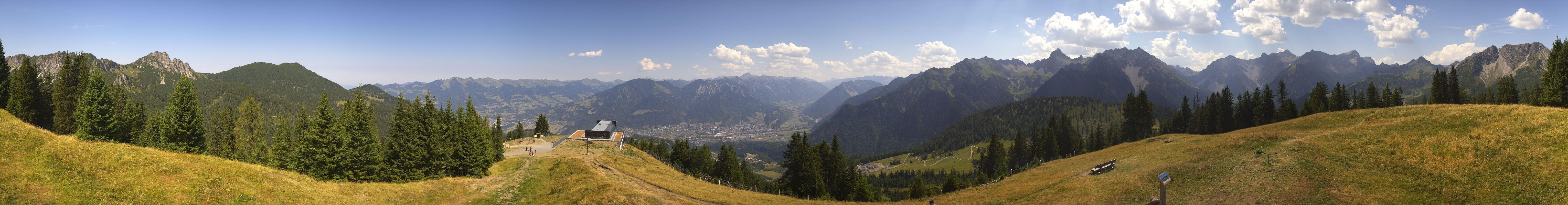 Archiv Foto Webcam Brandnertal - Ausblick Loischkopf