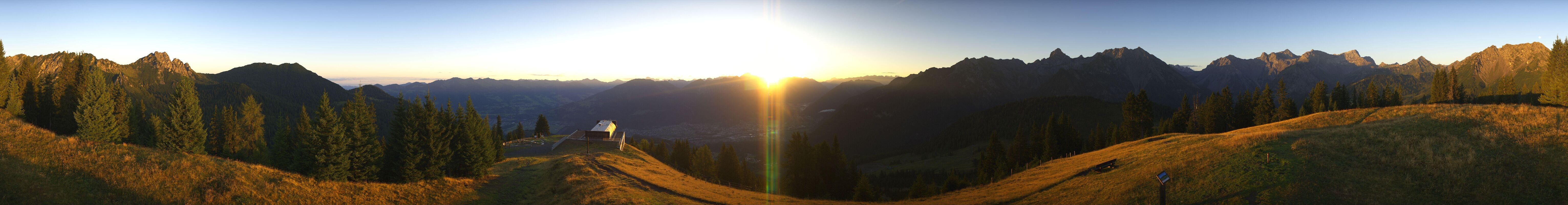 Archiv Foto Webcam Brandnertal - Ausblick Loischkopf