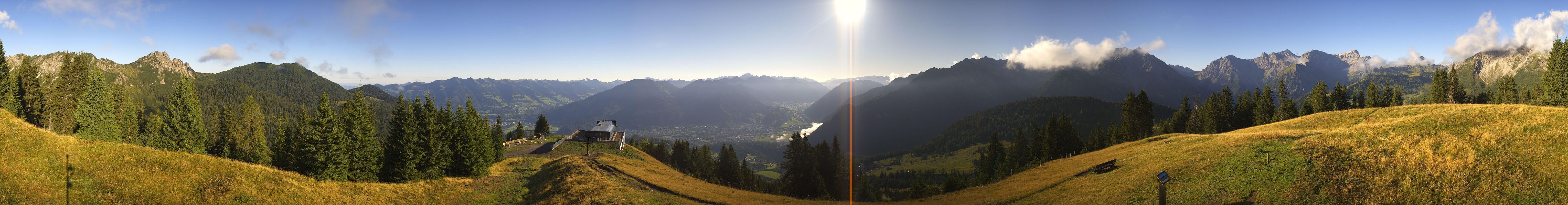 Archiv Foto Webcam Brandnertal - Ausblick Loischkopf