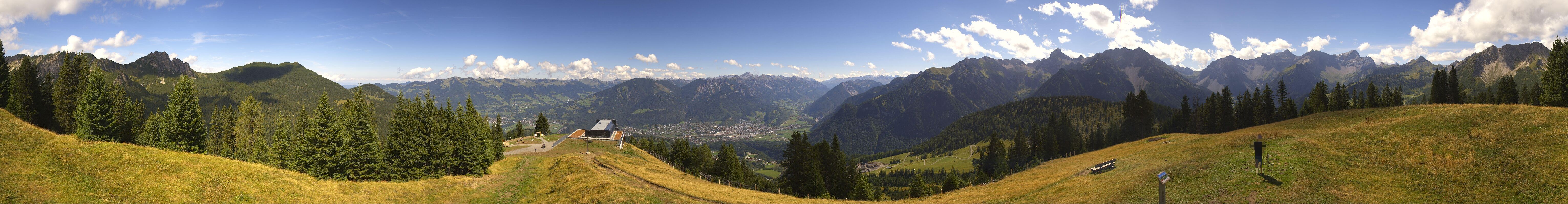 Archiv Foto Webcam Brandnertal - Ausblick Loischkopf