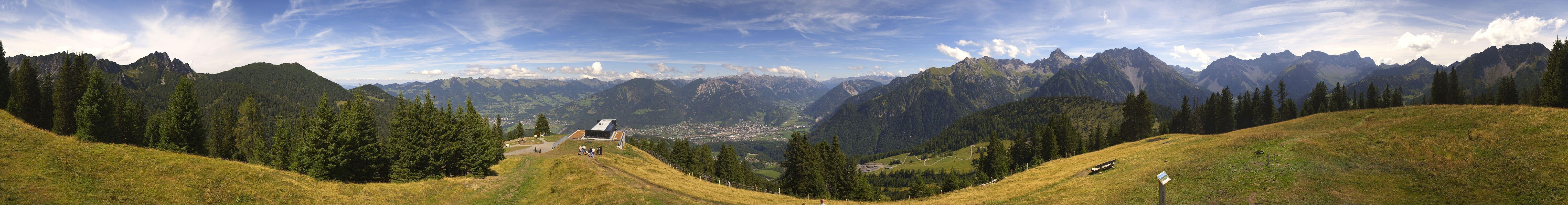 Archiv Foto Webcam Brandnertal - Ausblick Loischkopf