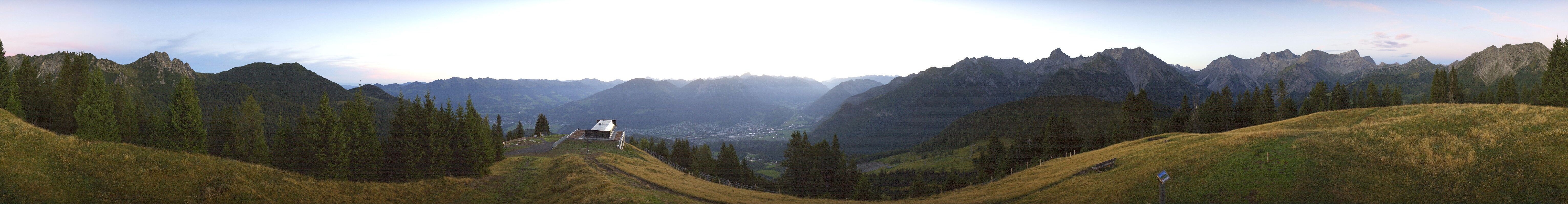 Archiv Foto Webcam Brandnertal - Ausblick Loischkopf