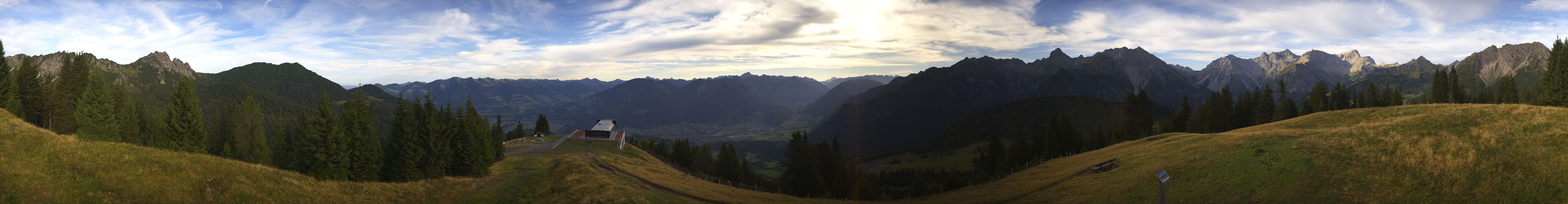 Archiv Foto Webcam Brandnertal - Ausblick Loischkopf