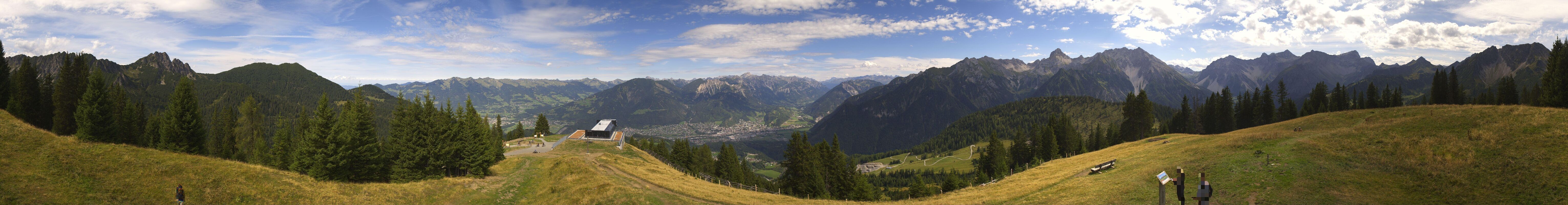 Archiv Foto Webcam Brandnertal - Ausblick Loischkopf
