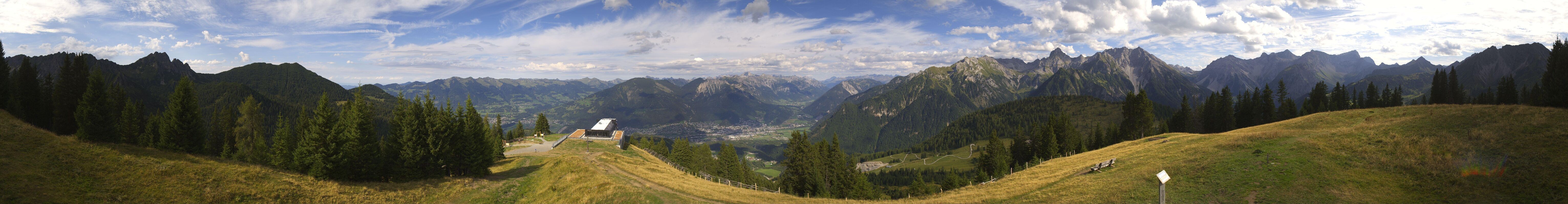 Archiv Foto Webcam Brandnertal - Ausblick Loischkopf