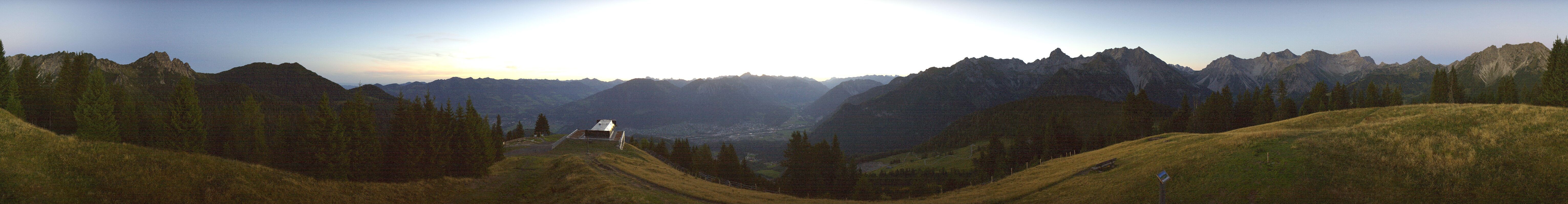 Archiv Foto Webcam Brandnertal - Ausblick Loischkopf