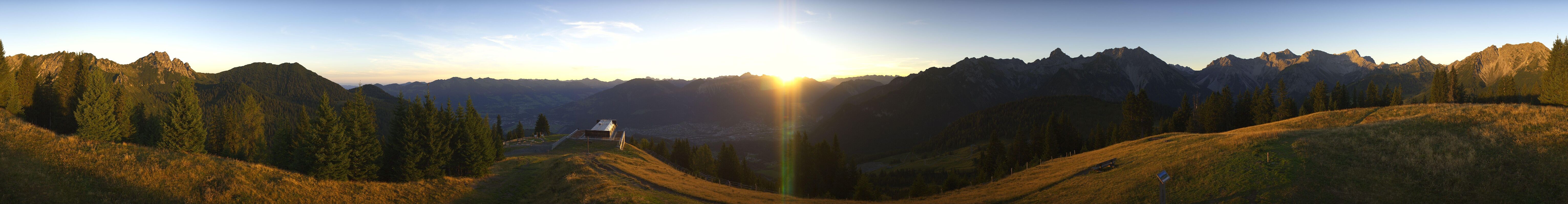 Archiv Foto Webcam Brandnertal - Ausblick Loischkopf