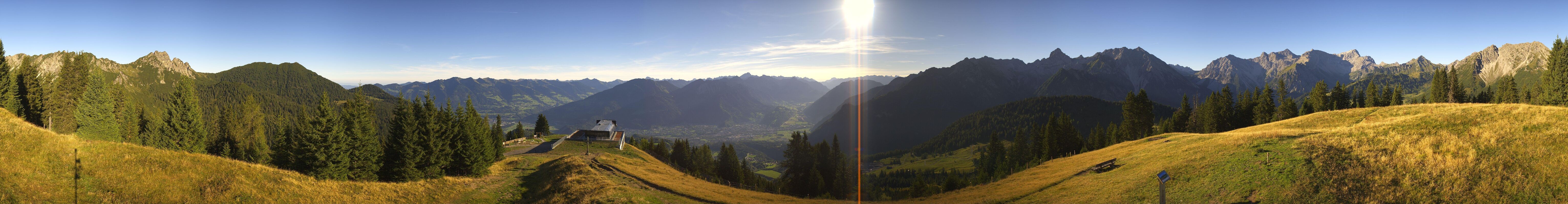 Archiv Foto Webcam Brandnertal - Ausblick Loischkopf