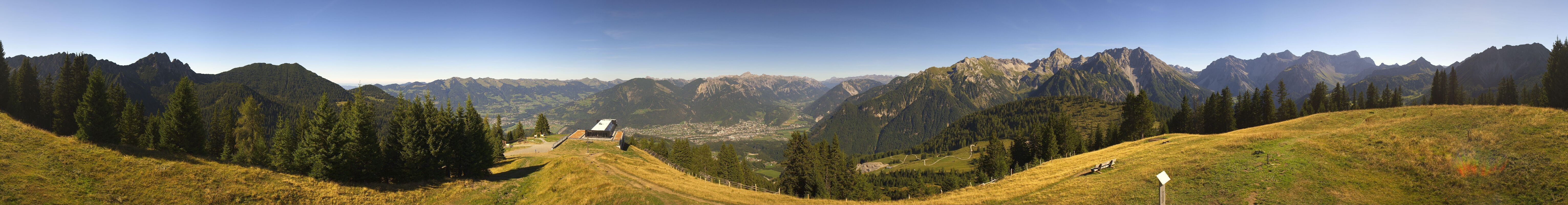 Archiv Foto Webcam Brandnertal - Ausblick Loischkopf