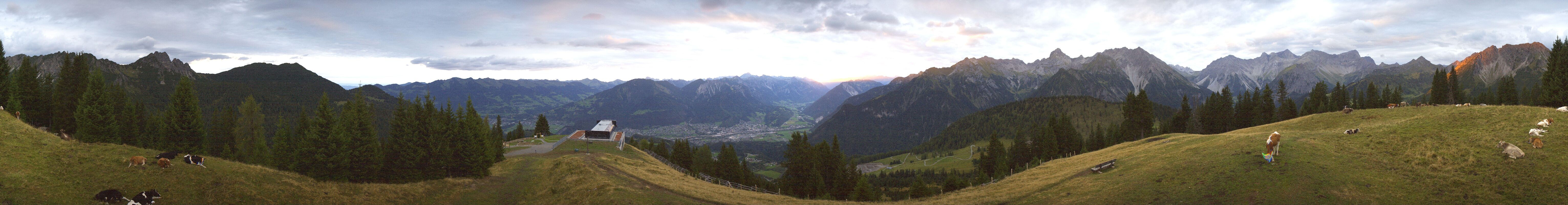 Archiv Foto Webcam Brandnertal - Ausblick Loischkopf
