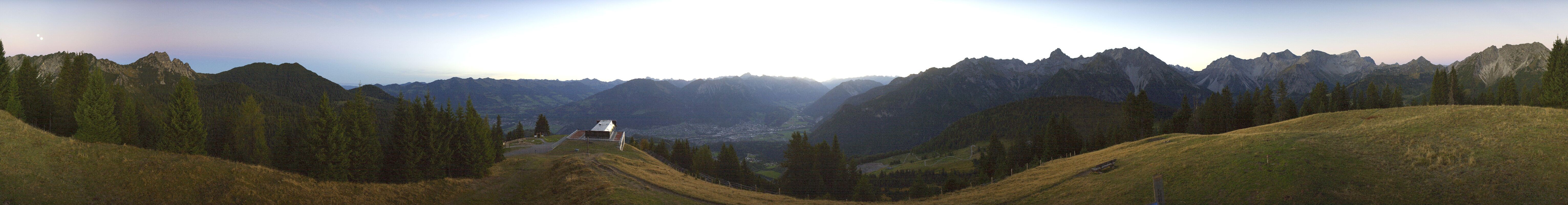 Archiv Foto Webcam Brandnertal - Ausblick Loischkopf