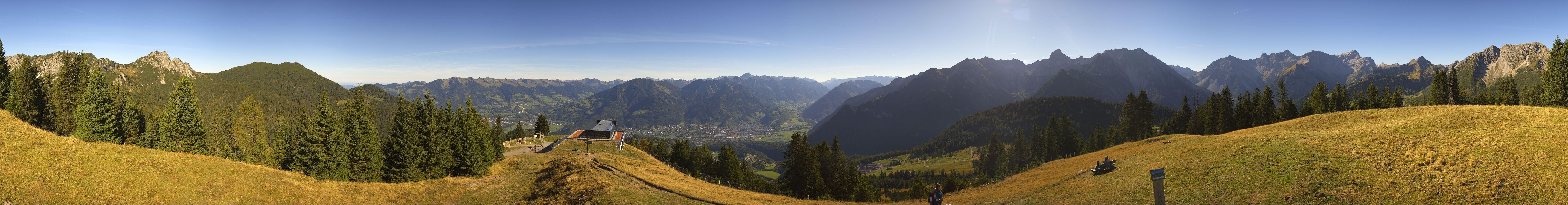 Archiv Foto Webcam Brandnertal - Ausblick Loischkopf