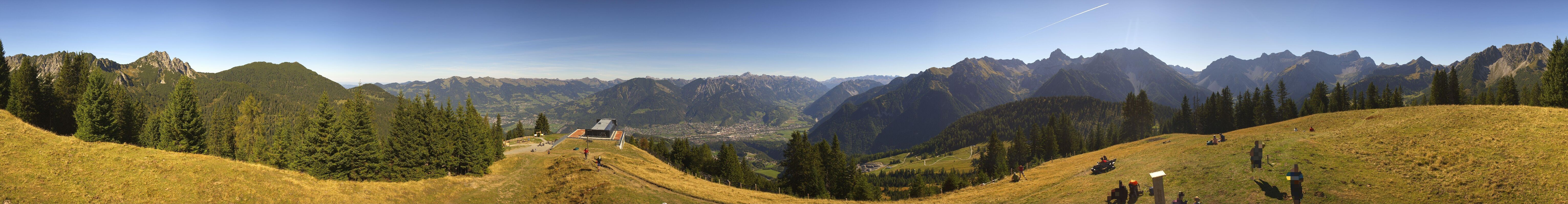 Archiv Foto Webcam Brandnertal - Ausblick Loischkopf