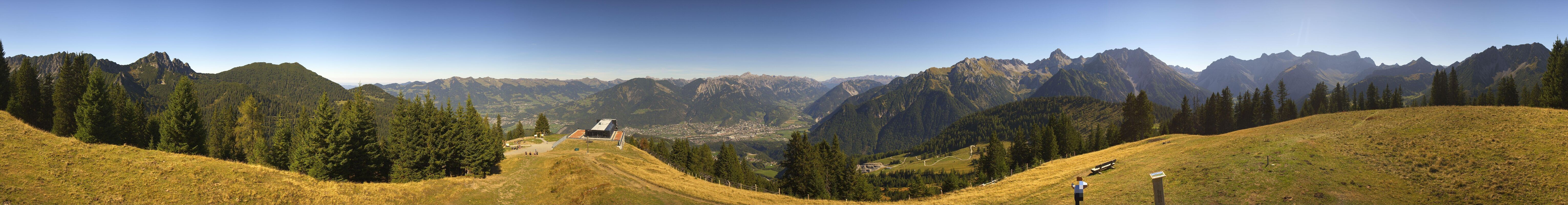 Archiv Foto Webcam Brandnertal - Ausblick Loischkopf