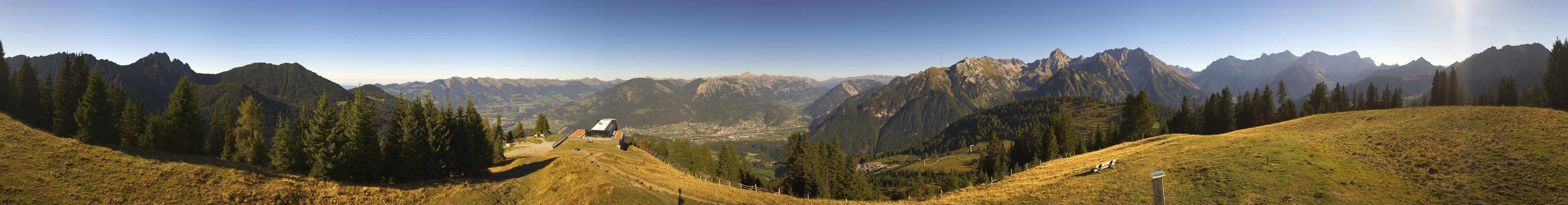 Archiv Foto Webcam Brandnertal - Ausblick Loischkopf