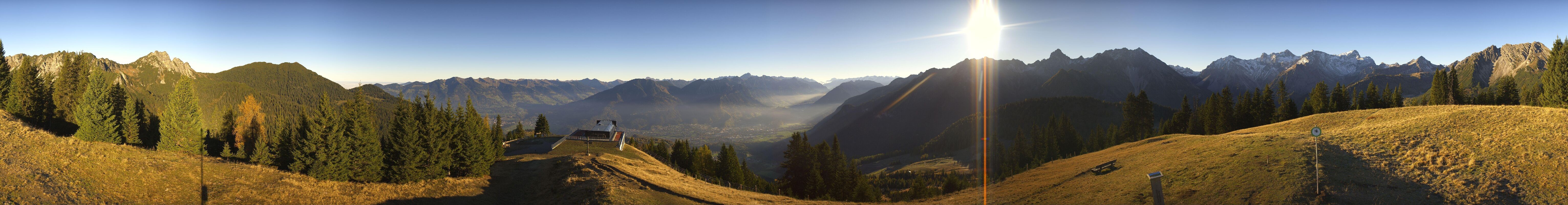 Archiv Foto Webcam Brandnertal - Ausblick Loischkopf