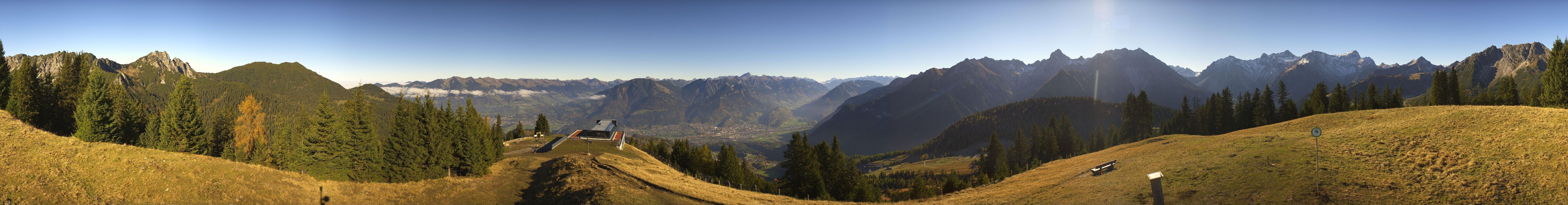 Archiv Foto Webcam Brandnertal - Ausblick Loischkopf