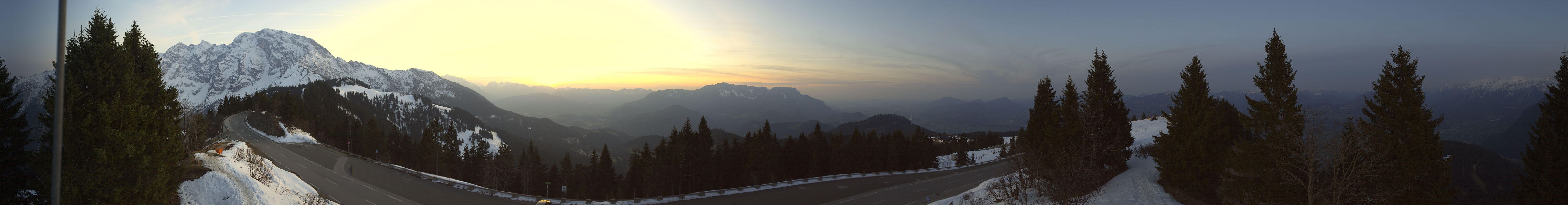 Archived image Webcam Berchtesgaden - Rossfeld Panoramic Road