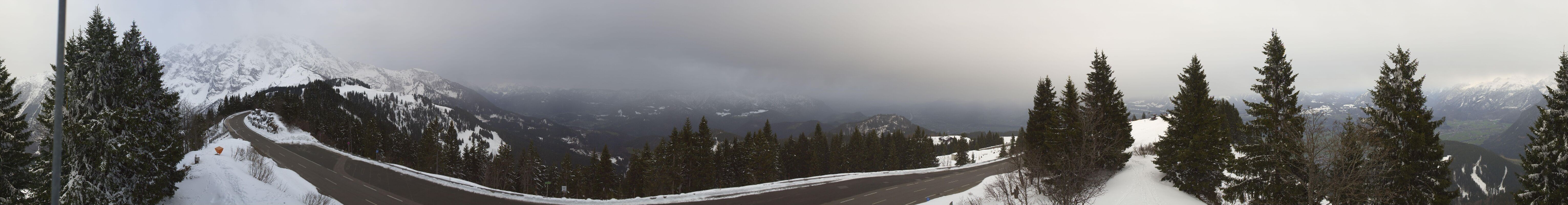 Archived image Webcam Berchtesgaden - Rossfeld Panoramic Road