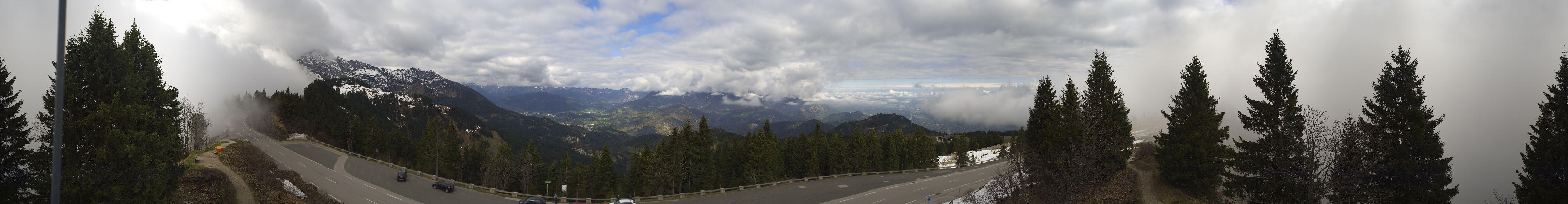 Archiv Foto Webcam Berchtesgaden - Rossfeld Panoramastraße