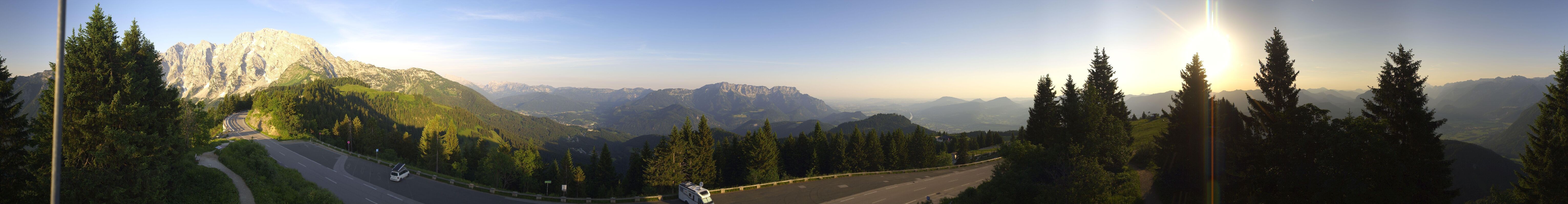 Archived image Webcam Berchtesgaden - Rossfeld Panoramic Road