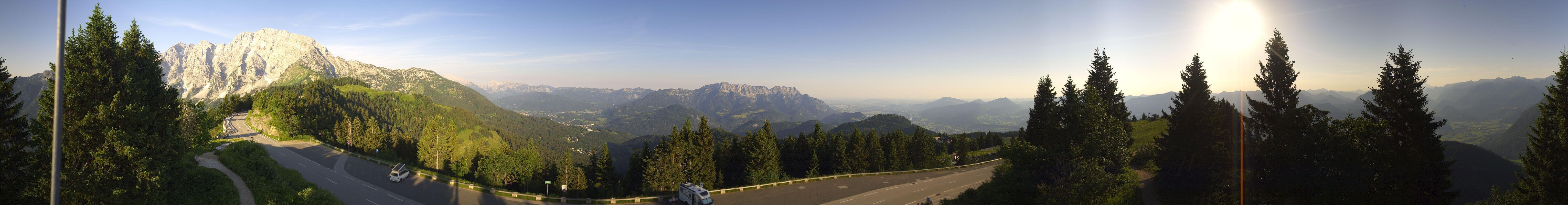 Archived image Webcam Berchtesgaden - Rossfeld Panoramic Road