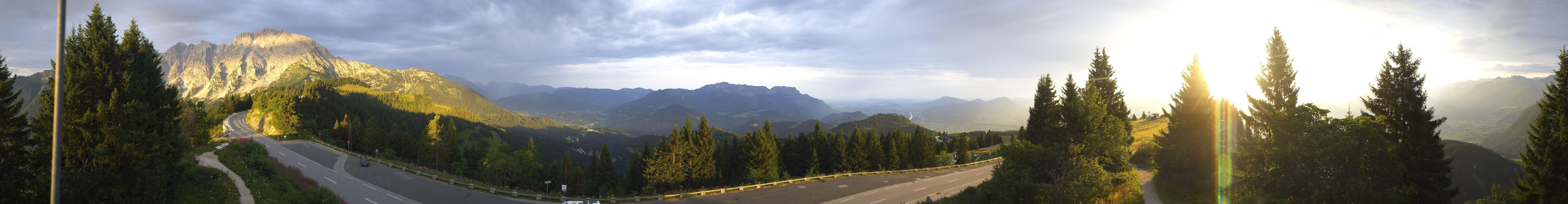 Archiv Foto Webcam Berchtesgaden - Rossfeld Panoramastraße