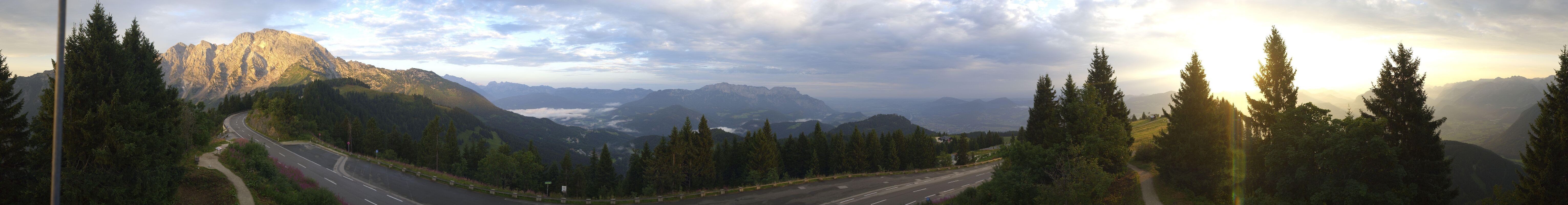 Archived image Webcam Berchtesgaden - Rossfeld Panoramic Road
