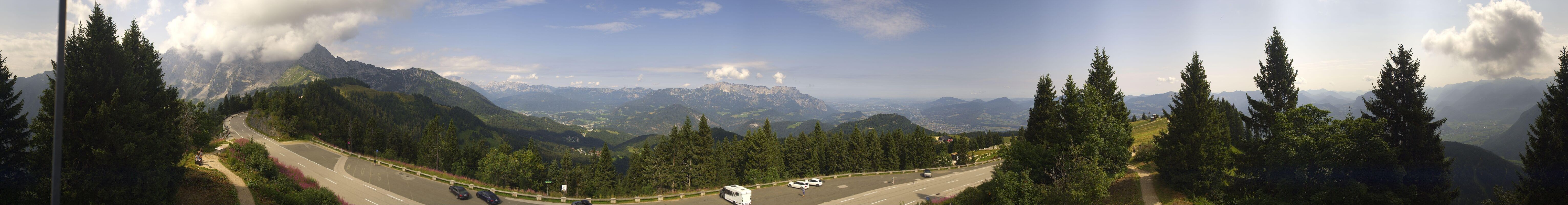 Archived image Webcam Berchtesgaden - Rossfeld Panoramic Road