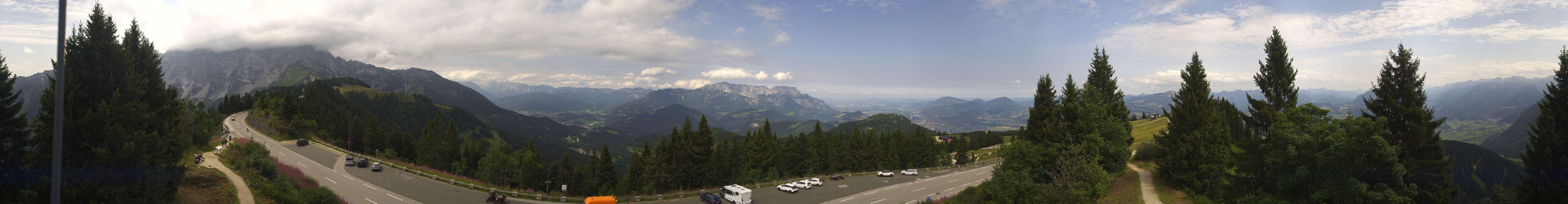 Archived image Webcam Berchtesgaden - Rossfeld Panoramic Road