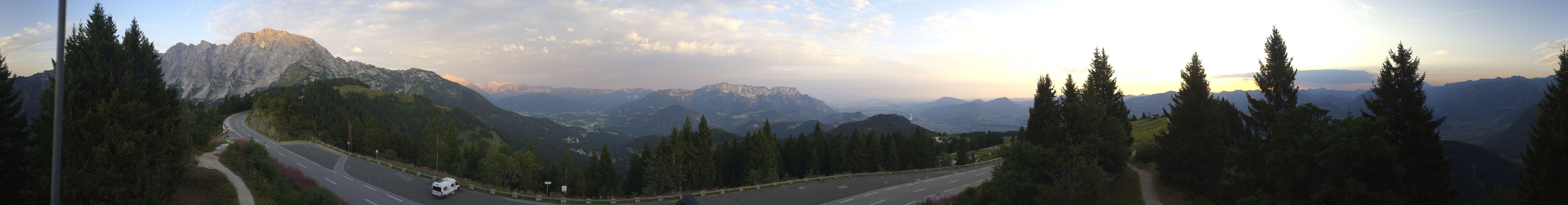Archiv Foto Webcam Berchtesgaden - Rossfeld Panoramastraße