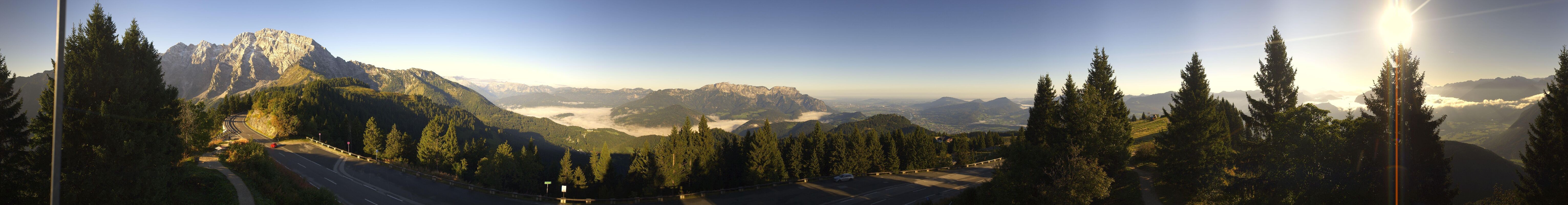 Archived image Webcam Berchtesgaden - Rossfeld Panoramic Road