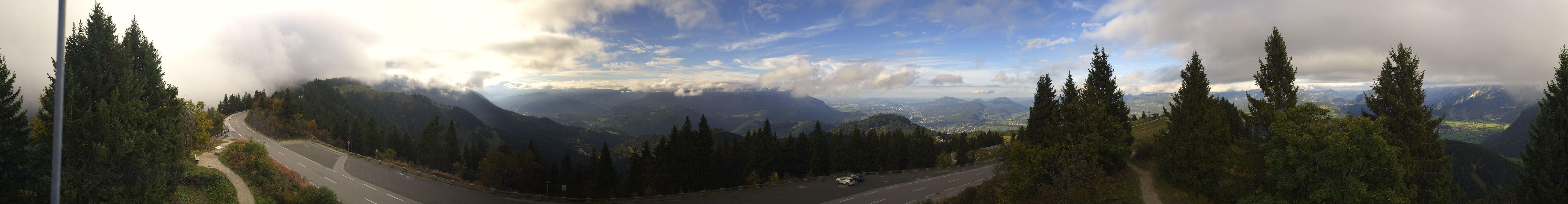 Archived image Webcam Berchtesgaden - Rossfeld Panoramic Road