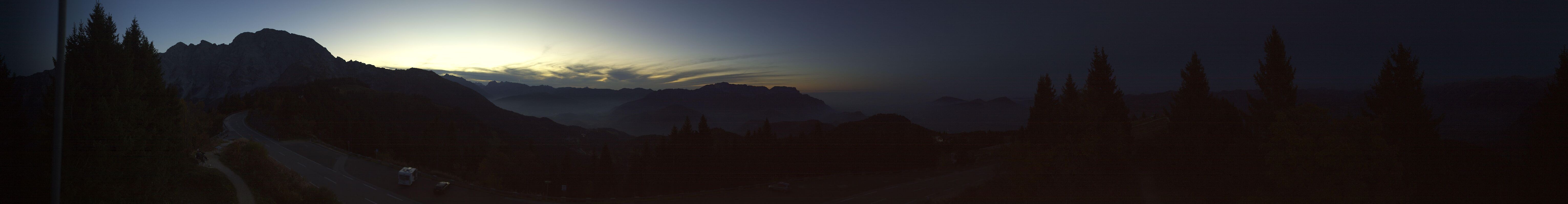 Archived image Webcam Berchtesgaden - Rossfeld Panoramic Road