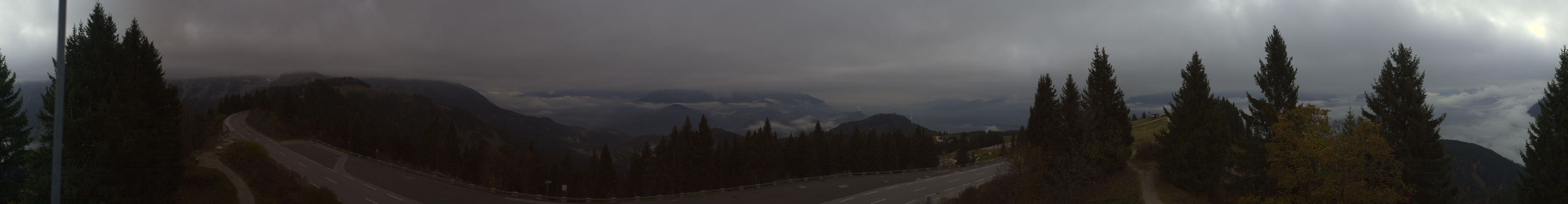 Archived image Webcam Berchtesgaden - Rossfeld Panoramic Road