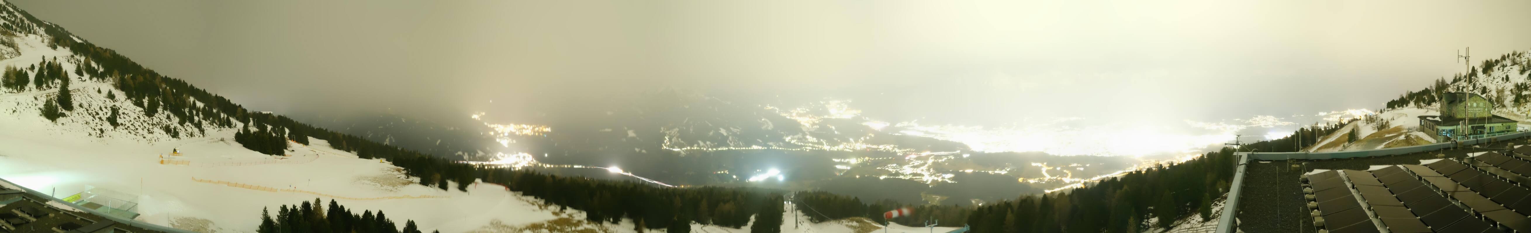 Archiv Foto Webcam Patscherkofel - Blick auf Innsbruck