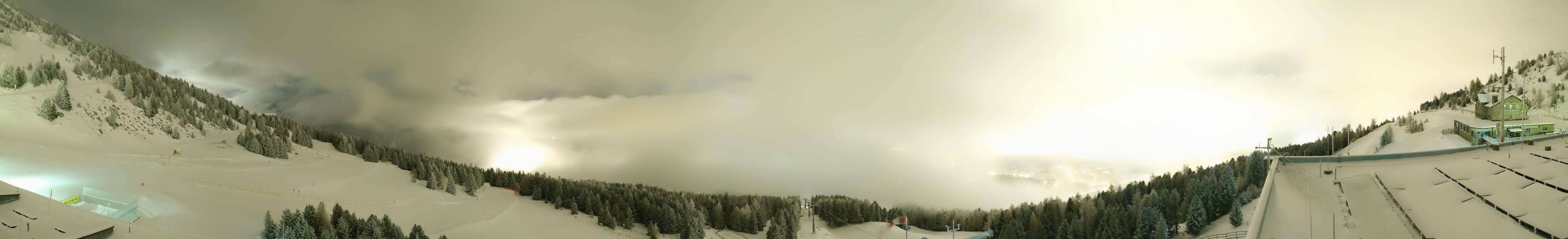 Archiv Foto Webcam Patscherkofel - Blick auf Innsbruck