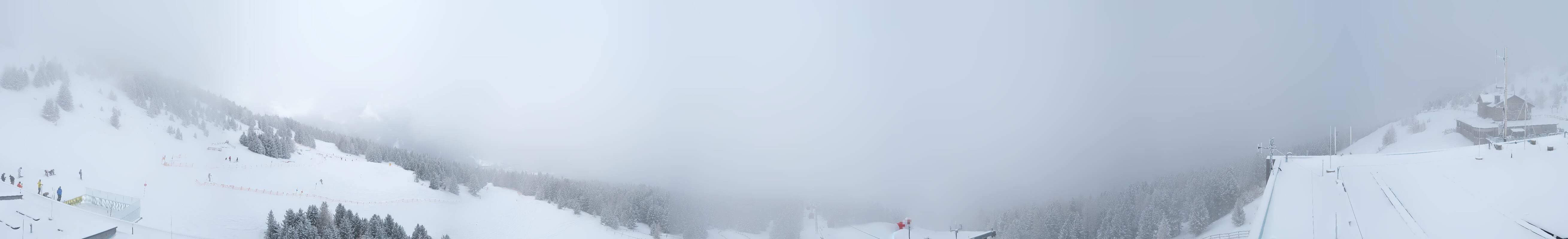 Archiv Foto Webcam Patscherkofel - Blick auf Innsbruck