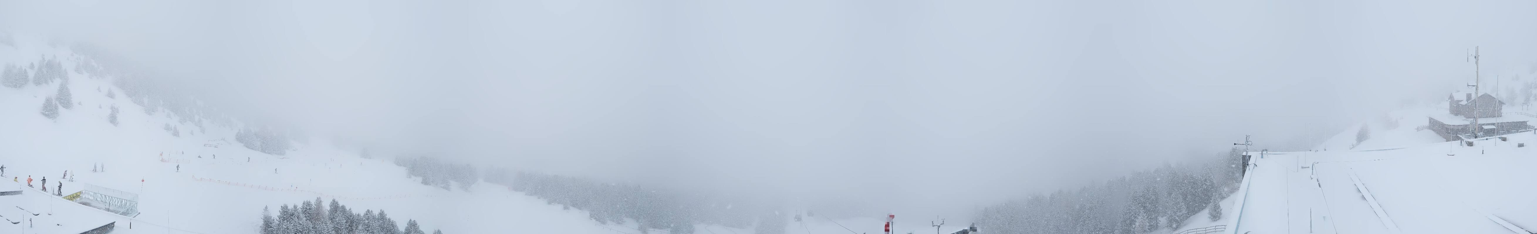 Archiv Foto Webcam Patscherkofel - Blick auf Innsbruck