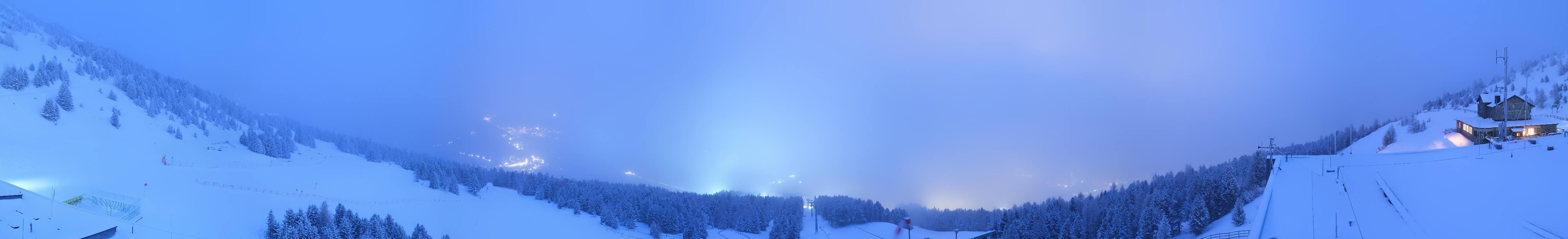 Archiv Foto Webcam Patscherkofel - Blick auf Innsbruck