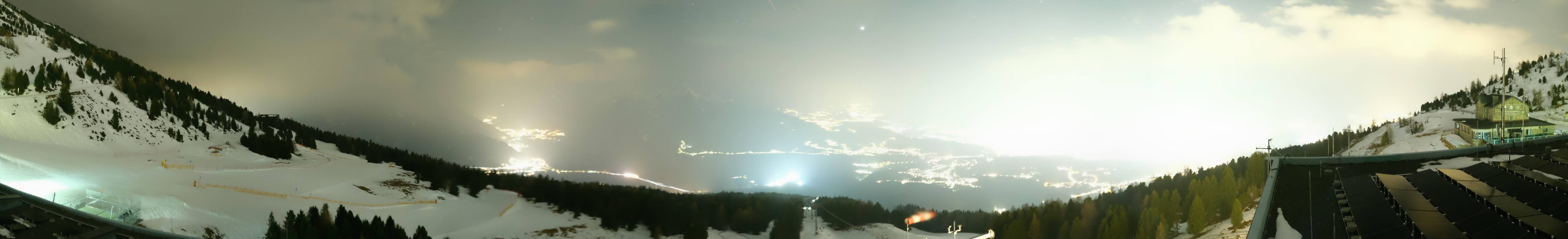 Archiv Foto Webcam Patscherkofel - Blick auf Innsbruck