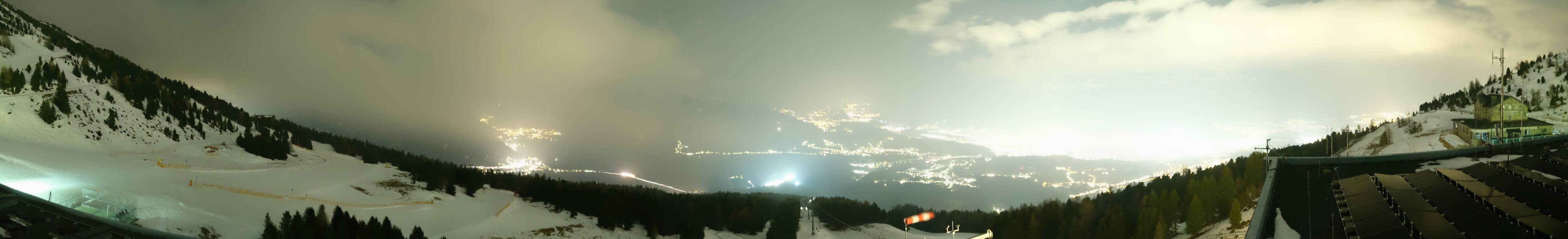 Archiv Foto Webcam Patscherkofel - Blick auf Innsbruck