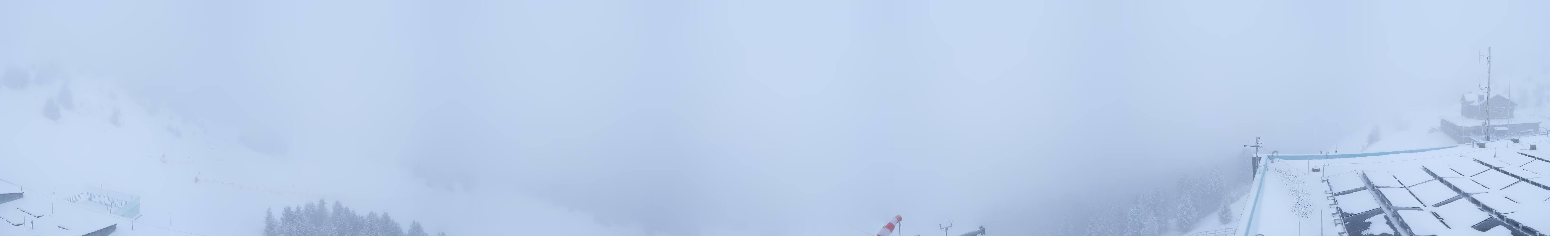 Archiv Foto Webcam Patscherkofel - Blick auf Innsbruck