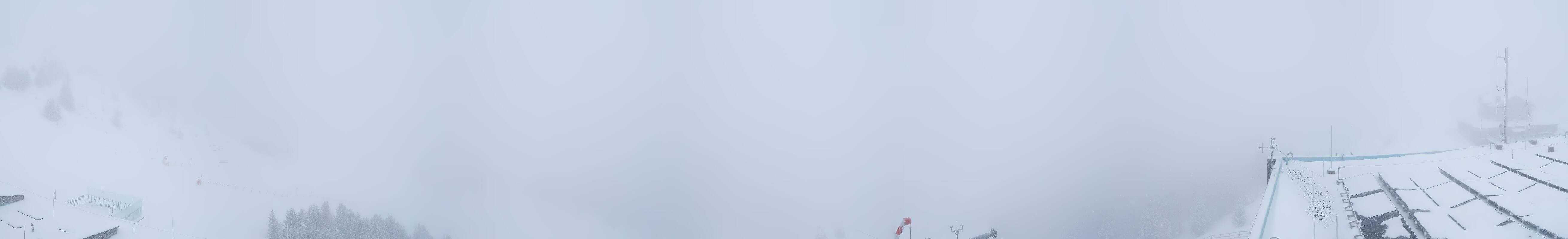 Archiv Foto Webcam Patscherkofel - Blick auf Innsbruck