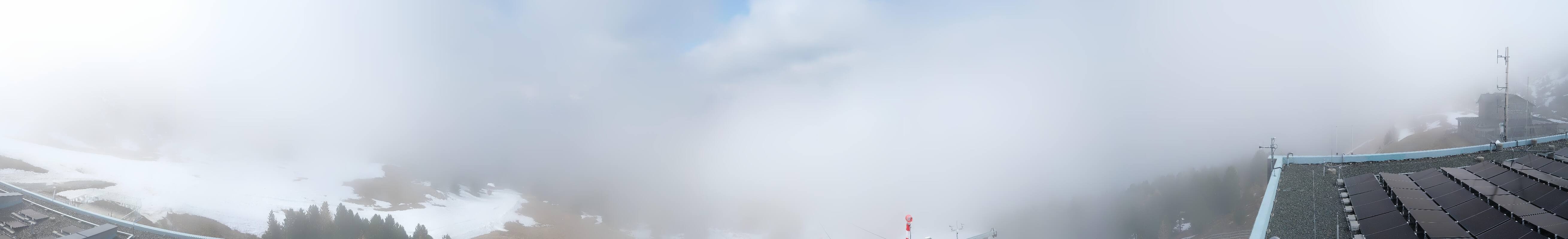 Archiv Foto Webcam Patscherkofel - Blick auf Innsbruck