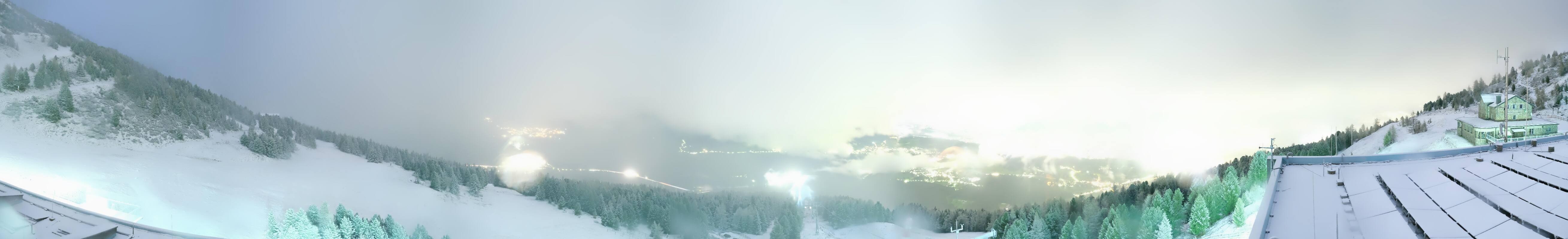 Archiv Foto Webcam Patscherkofel - Blick auf Innsbruck